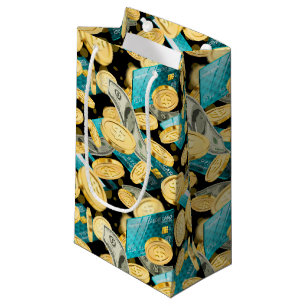 Money Pattern 2 Small Gift Bag