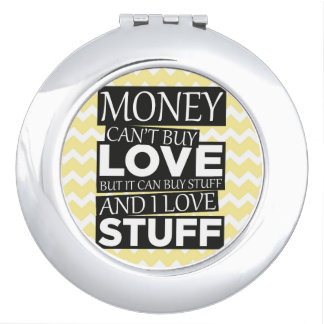 Money Quote Makeup Mirror