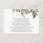 Money Request Clementine Greenery Enclosure Card<br><div class="desc">A money request insert card for bridal shower. Featuring watercolor clementine and greenery with poem: we have our dishes and towels for two, pots and pans and a toaster too. knives and forks and spoons galore, There isn’t much room for anything more! so if for the shower you’d like to...</div>