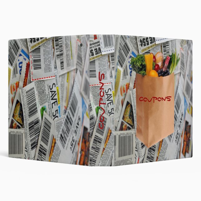 Money Saving Coupon Binder for the Coupon Queen (Background)
