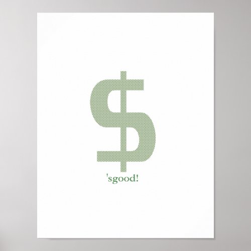 Money Sgood Poster