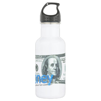 Money Stainless Steel Water Bottle