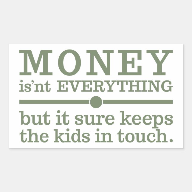 MONEY stickers (Front)