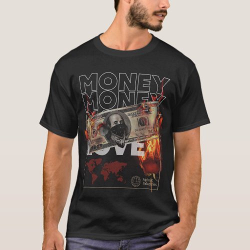 Money _ The Burning Bill  T_Shirt