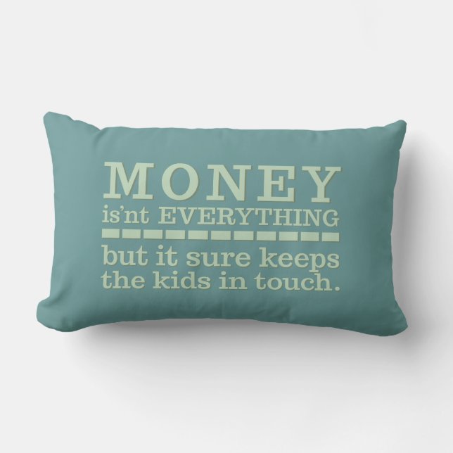 MONEY throw pillow (Front)