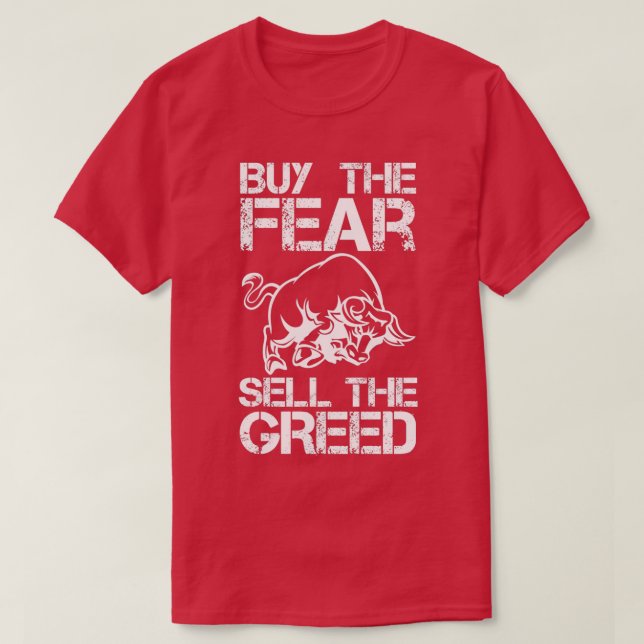 Money Trading Gift Stock Market Investor Trader T-Shirt (Design Front)