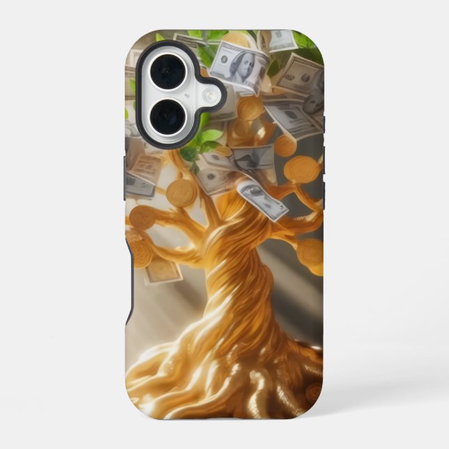Money Tree  Iphone Case (Back)