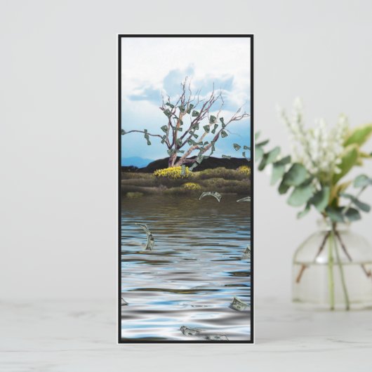 Money Tree on a Windy Day (Standing Front)