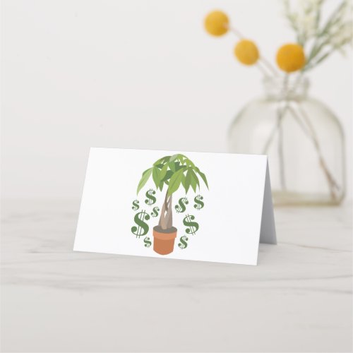 Money Tree Place Card