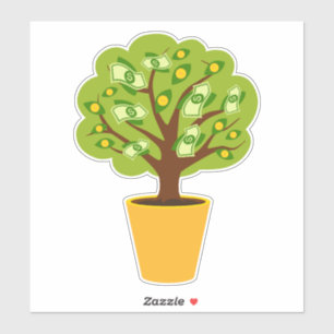 money tree sticker