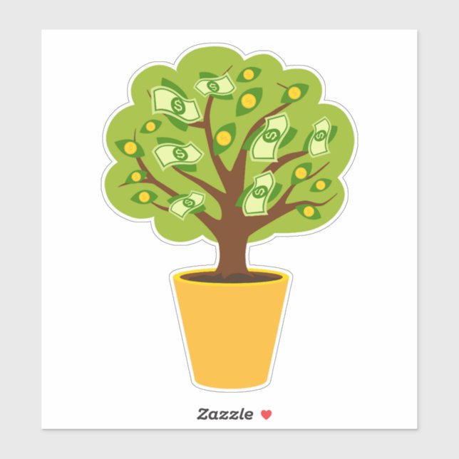 money tree sticker (Sheet)
