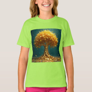 Money tree wall clock T-Shirt