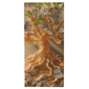 Money Tree Wood Flash Drive