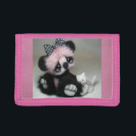 Moneybag Tri-fold Wallet<br><div class="desc">Pink one: Rule No.1: Never draws money.
Rule No.2: Never forget rule No.1.</div>