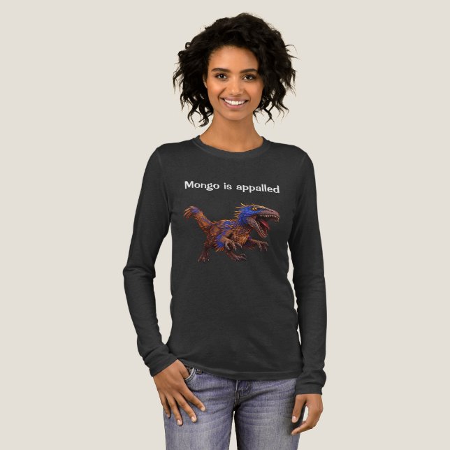 Mongo is Appalled Tri-Blend Shirt (Full Front)