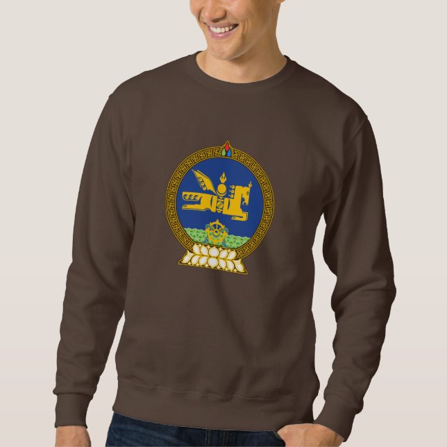 Mongol (Mongolian) emblem Sweatshirt (Front)