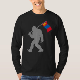 Mongol Or Mongolian Flag On Mongolia Flag T-Shirt