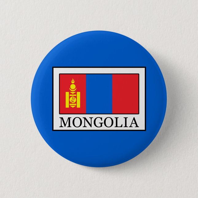 Mongolia Button (Front)