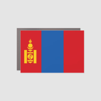 Mongolia Car Magnet