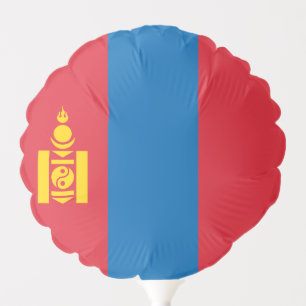 Mongolia Flag Balloon