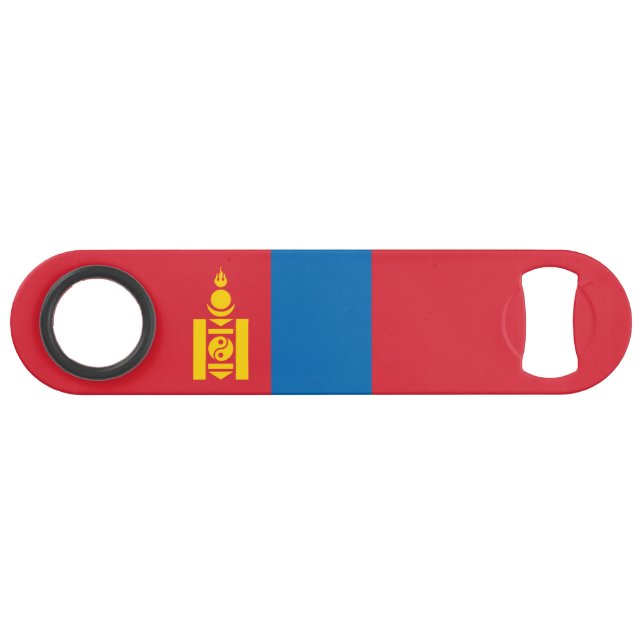 Mongolia Flag Bar Key (Front (Horizontal))