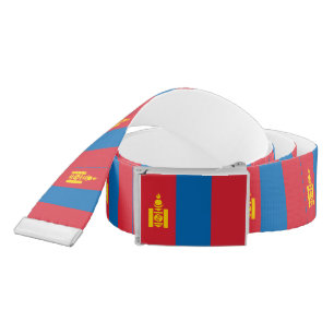 Mongolia Flag Belt