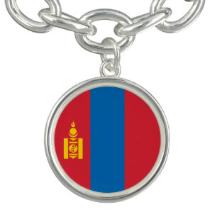 Mongolia Flag Bracelet