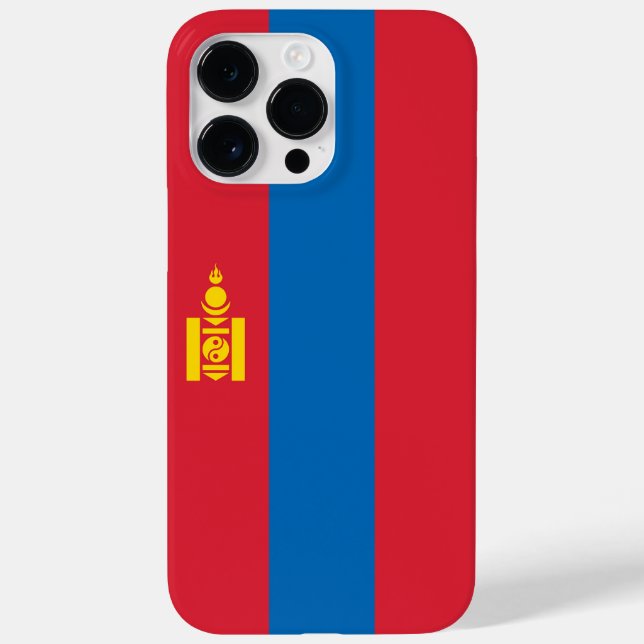 Mongolia flag Case-Mate iPhone case (Back)