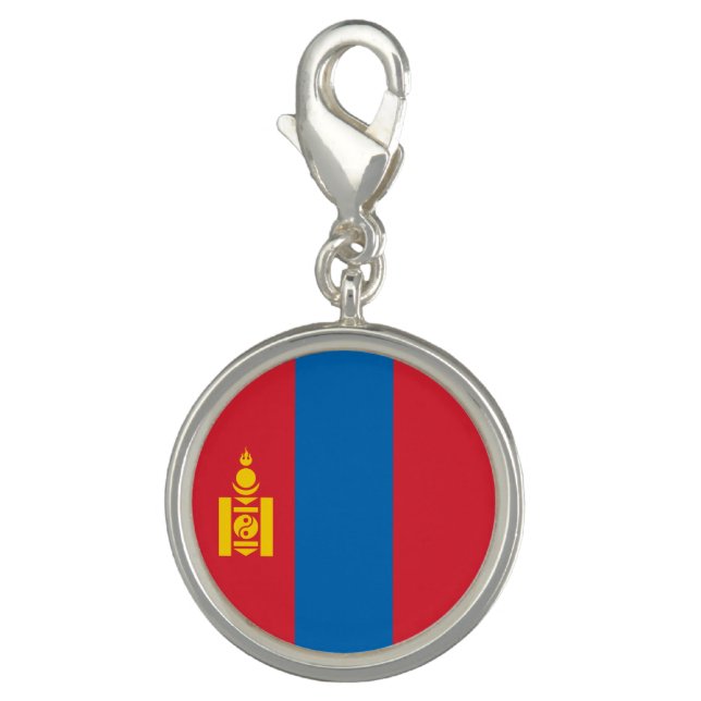 Mongolia Flag Charm (Front)