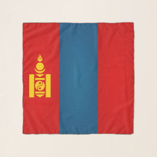 Mongolia Flag Fashion Scarf