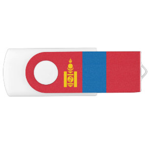 Mongolia Flag Flash Drive