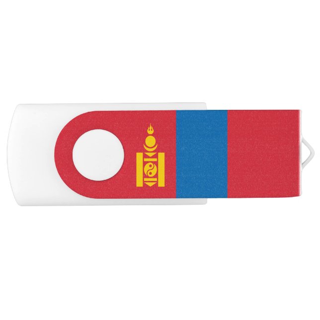 Mongolia Flag Flash Drive (Front)