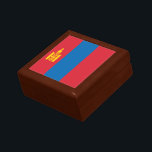 Mongolia Flag Gift Box<br><div class="desc">Patriotic flag of Mongolia.</div>