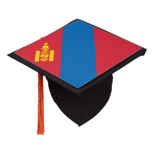 Mongolia Flag Graduation Cap Topper