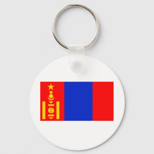 Mongolia Flag Keychain