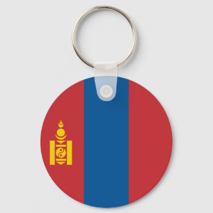 Mongolia Flag Keychain