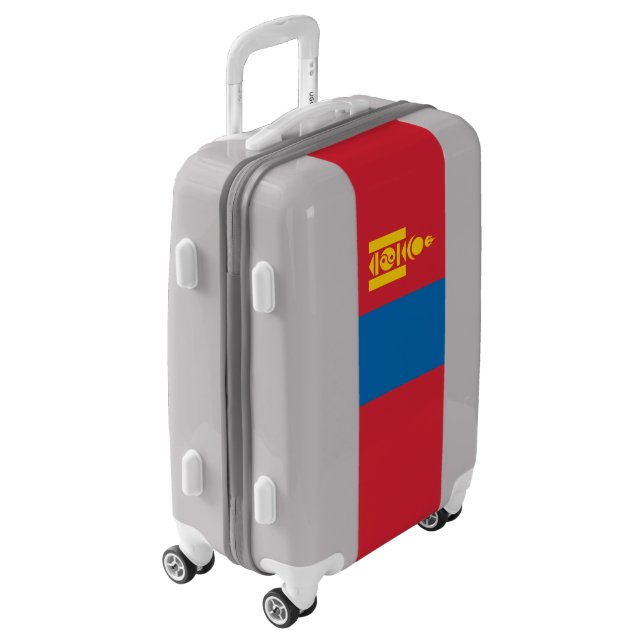 Mongolia Flag Luggage (Rotated Left)