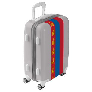 Mongolia Flag Luggage