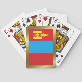 Mongolia Flag Playing Cards