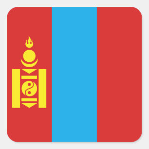 Mongolia Flag Sticker