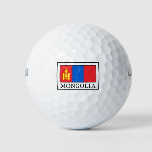 Mongolia Golf Balls