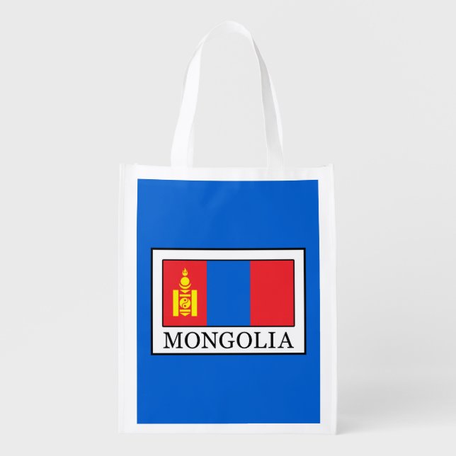 Mongolia Grocery Bag (Front)