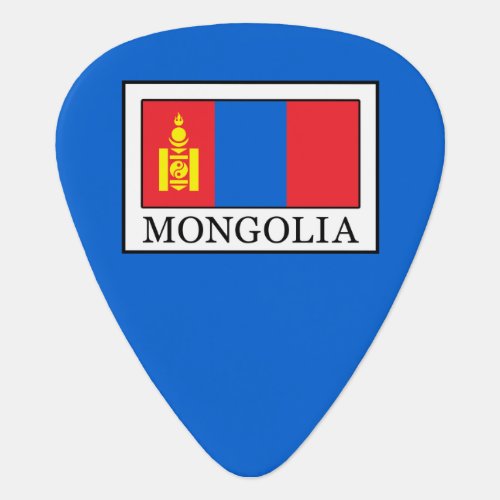 Mongolia Guitar Pick