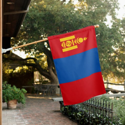 Mongolia House Flag