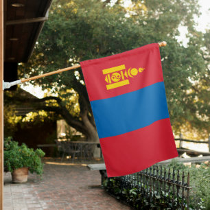 Mongolia House Flag