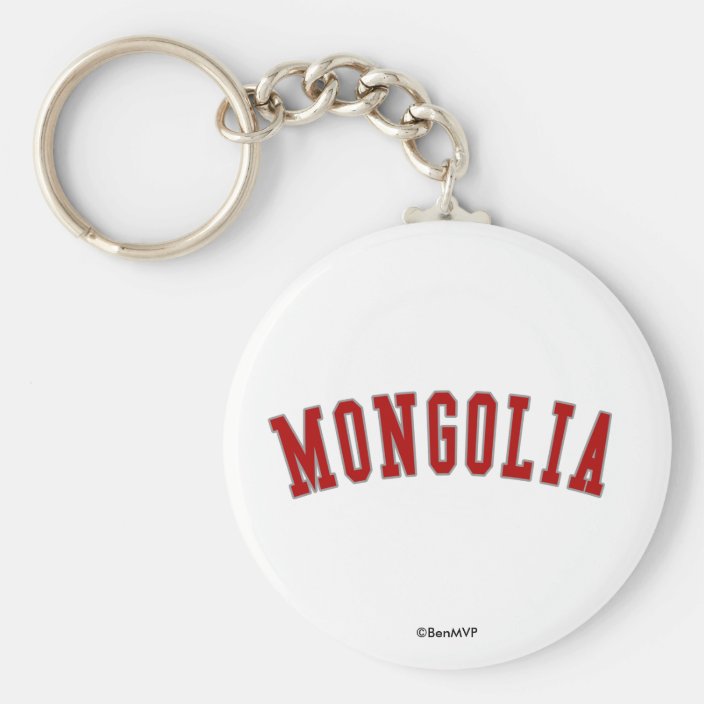 Mongolia Key Chain