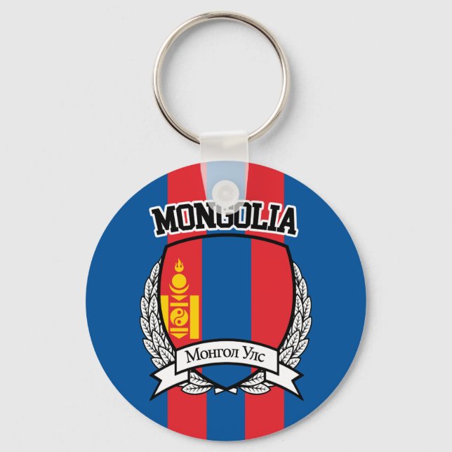 Mongolia Keychain (Front)