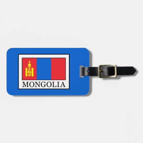 Mongolia Luggage Tag