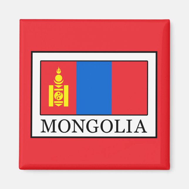 Mongolia Magnet (Front)