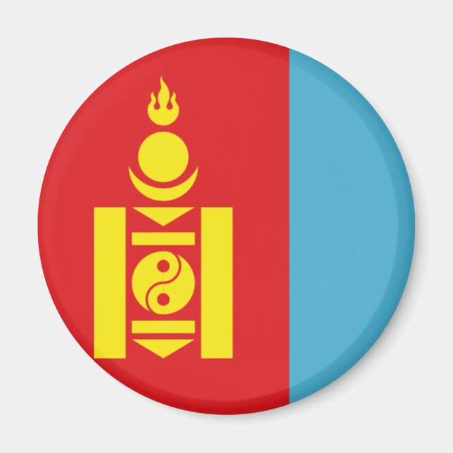 mongolia magnet (Front)